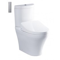 Bồn cầu 2 khối TOTO CS818CDW12 nắp điện tử