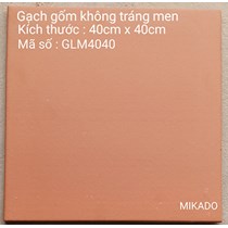 Gạch cotto đỏ Mikado 40x40 GLM4040